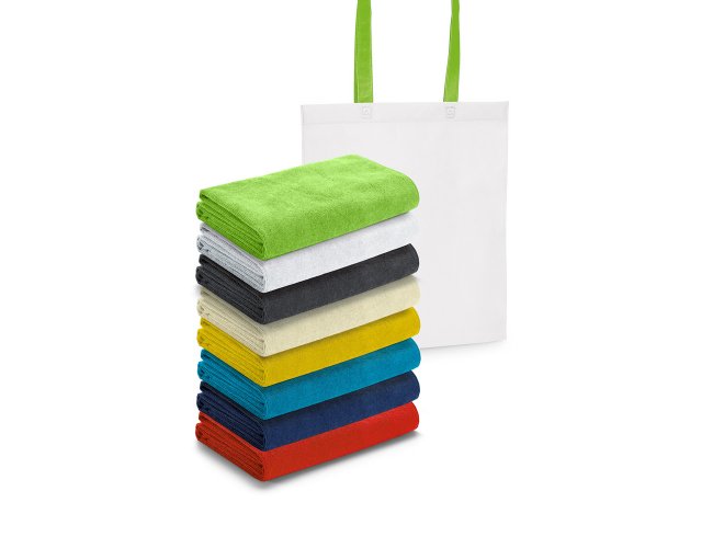 CALIFORNIA. Toalha de praia em microfibra (250 g/m�)